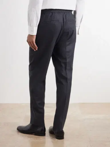 Zegna Straight-Leg Wool, Cashmere and Silk-Blend Trousers - Men | Thumbnail 4 Zegna Straight-Leg Wool, Cashmere and Silk-Blend Trousers - Men | Thumbnail 4