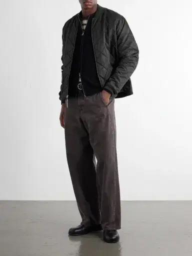 FrizmWORKS Ribbed Wool-Blend Zip-Up Sweater - Men | Thumbnail 2 FrizmWORKS Ribbed Wool-Blend Zip-Up Sweater - Men | Thumbnail 2
