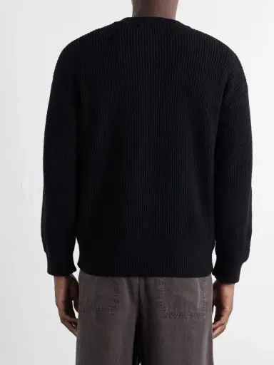 FrizmWORKS Ribbed Wool-Blend Zip-Up Sweater - Men | Thumbnail 4 FrizmWORKS Ribbed Wool-Blend Zip-Up Sweater - Men | Thumbnail 4