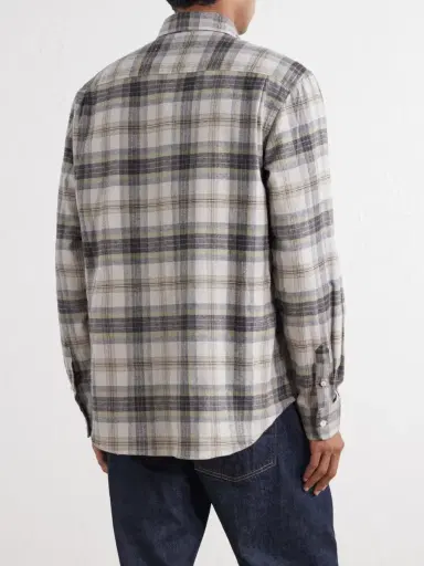 De Bonne Facture Checked Cotton Shirt - Men | Thumbnail 4 De Bonne Facture Checked Cotton Shirt - Men | Thumbnail 4