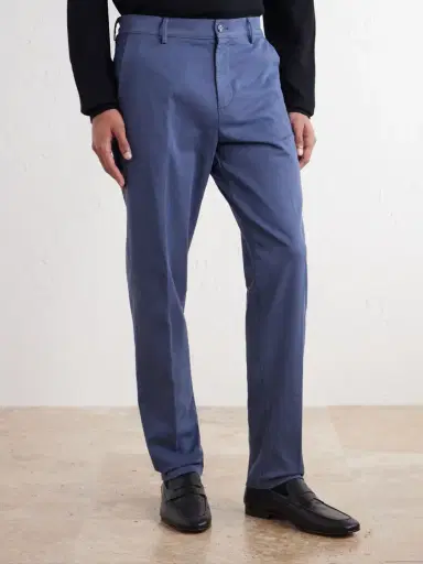 Canali Straight-Leg Stretch-Cotton Gabardine Trousers - Men | Thumbnail 3 Canali Straight-Leg Stretch-Cotton Gabardine Trousers - Men | Thumbnail 3