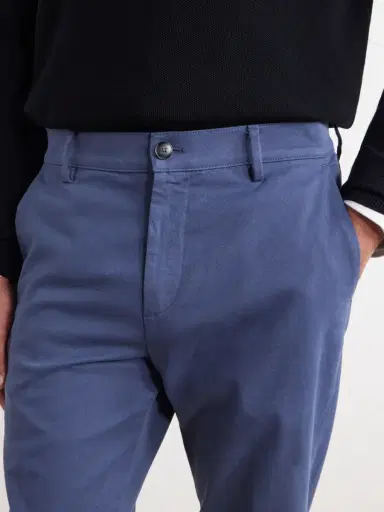Canali Straight-Leg Stretch-Cotton Gabardine Trousers - Men | Thumbnail 5 Canali Straight-Leg Stretch-Cotton Gabardine Trousers - Men | Thumbnail 5