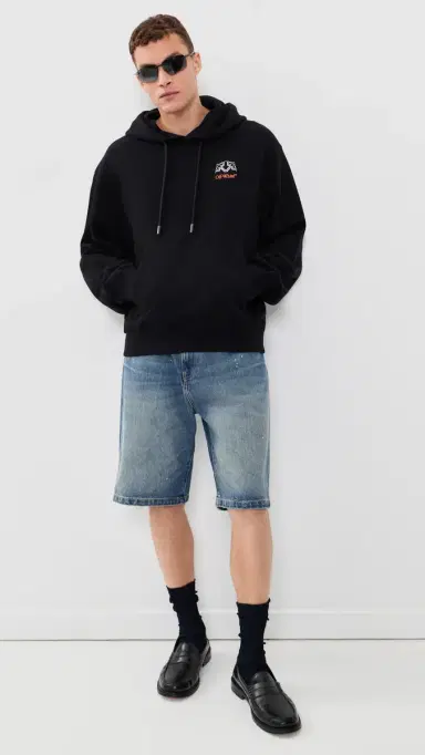 Off-White Off Line Regular Hoodie | Thumbnail 5 Off-White Off Line Regular Hoodie | Thumbnail 5