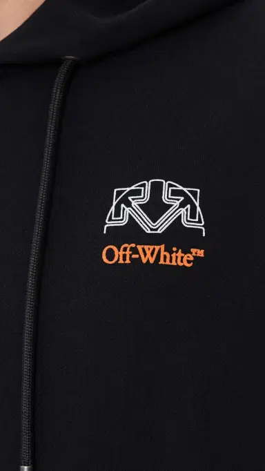 Off-White Off Line Regular Hoodie | Thumbnail 6 Off-White Off Line Regular Hoodie | Thumbnail 6