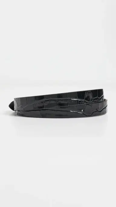 Vince Glazed Croco Avery 20mm Belt | Thumbnail 4 Vince Glazed Croco Avery 20mm Belt | Thumbnail 4