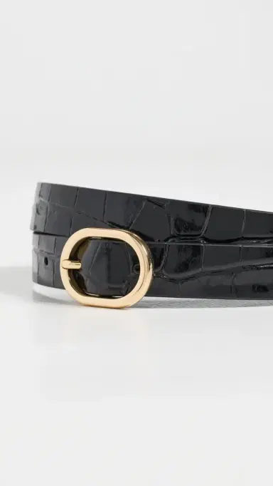 Vince Glazed Croco Avery 20mm Belt | Thumbnail 5 Vince Glazed Croco Avery 20mm Belt | Thumbnail 5