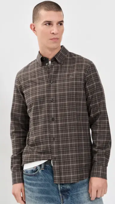 Burberry Robert Check Button Down | Thumbnail 2 Burberry Robert Check Button Down | Thumbnail 2