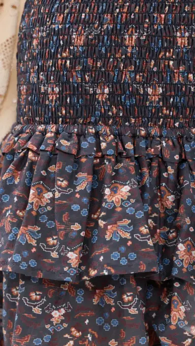 ALIX OF BOHEMIA Maria Indigo Kilim Skirt | Thumbnail 6 ALIX OF BOHEMIA Maria Indigo Kilim Skirt | Thumbnail 6