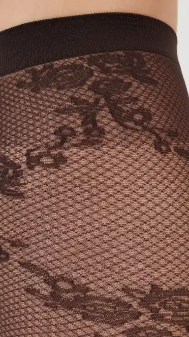 Wolford Floral Lace Tights | Thumbnail 3 Wolford Floral Lace Tights | Thumbnail 3