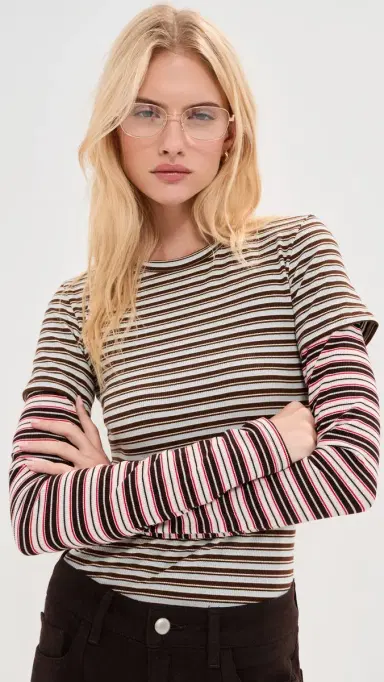 State & Lake Eli Double Layer Tee | Thumbnail 2 State & Lake Eli Double Layer Tee | Thumbnail 2