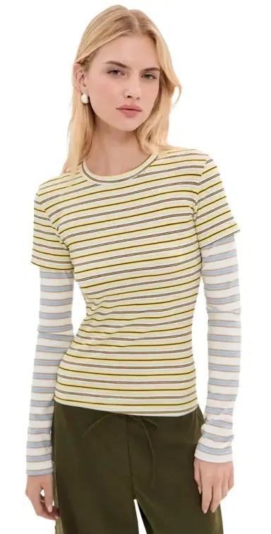State & Lake Eli Double Layer Tee | Thumbnail 1 State & Lake Eli Double Layer Tee | Thumbnail 1