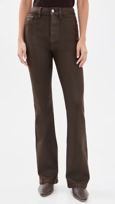 WARP + WEFT The Austin Stretch Coated Bootcut Jeans | Thumbnail 2 WARP + WEFT The Austin Stretch Coated Bootcut Jeans | Thumbnail 2