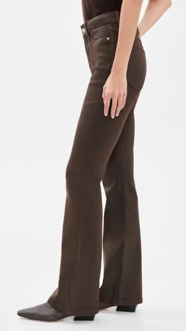 WARP + WEFT The Austin Stretch Coated Bootcut Jeans | Thumbnail 4 WARP + WEFT The Austin Stretch Coated Bootcut Jeans | Thumbnail 4
