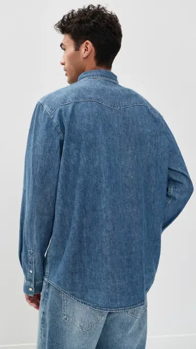 Alex Mill Denim Jackson Pocket Shirt | Thumbnail 4 Alex Mill Denim Jackson Pocket Shirt | Thumbnail 4