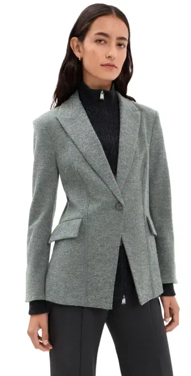 Simkhai Auden Knit Combo Blazer | Thumbnail 1 Simkhai Auden Knit Combo Blazer | Thumbnail 1