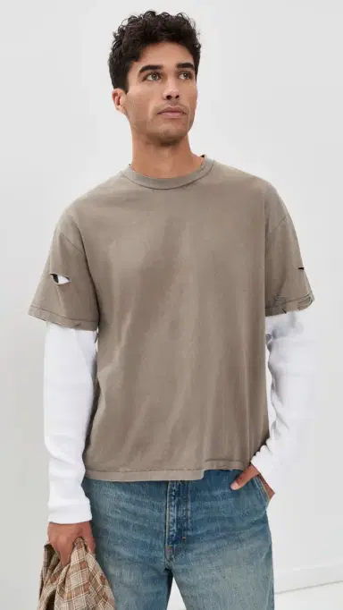 STOCKHOLM SURFBOARD CLUB Layer Box Tee | Thumbnail 2 STOCKHOLM SURFBOARD CLUB Layer Box Tee | Thumbnail 2