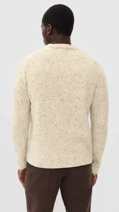 Alex Mill Donegal Crewneck Sweater | Thumbnail 3 Alex Mill Donegal Crewneck Sweater | Thumbnail 3