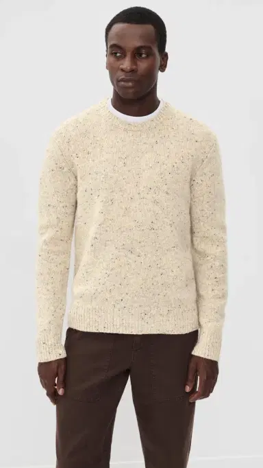 Alex Mill Donegal Crewneck Sweater | Thumbnail 6 Alex Mill Donegal Crewneck Sweater | Thumbnail 6