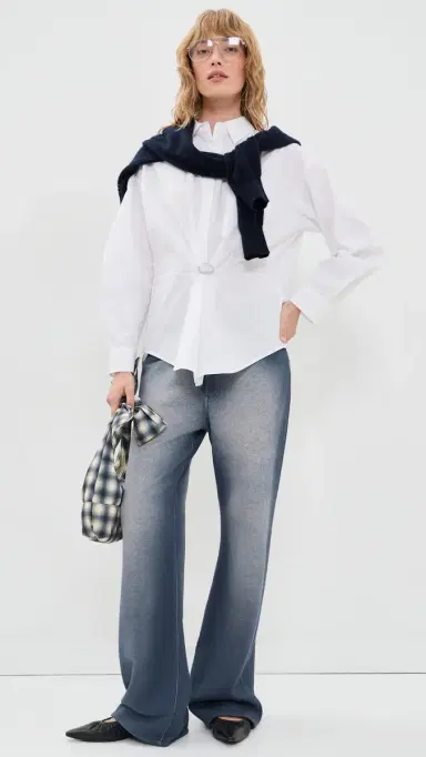 Essentiel Antwerp Kreative Oversized Shirt | Thumbnail 5 Essentiel Antwerp Kreative Oversized Shirt | Thumbnail 5