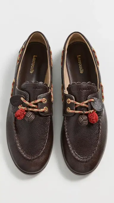 Larroudé Cyprus Boat Shoes | Thumbnail 5 Larroudé Cyprus Boat Shoes | Thumbnail 5
