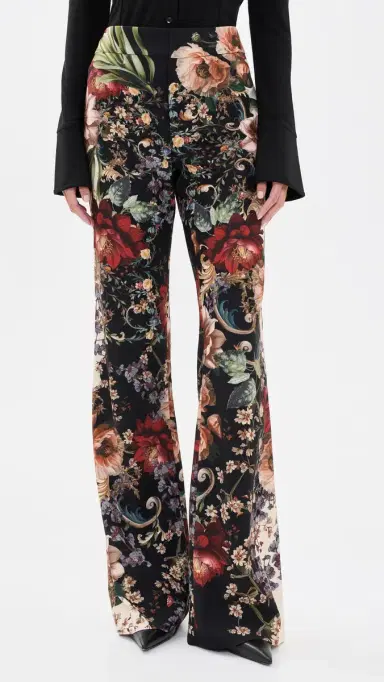 Alice + Olivia Andrew Bootcut Slim Pants | Thumbnail 2 Alice + Olivia Andrew Bootcut Slim Pants | Thumbnail 2
