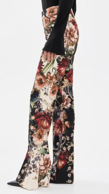 Alice + Olivia Andrew Bootcut Slim Pants | Thumbnail 4 Alice + Olivia Andrew Bootcut Slim Pants | Thumbnail 4