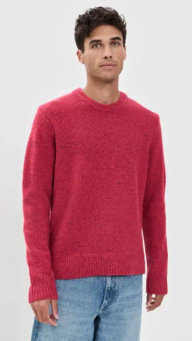 Alex Mill Donegal Crewneck Sweater | Thumbnail 3 Alex Mill Donegal Crewneck Sweater | Thumbnail 3