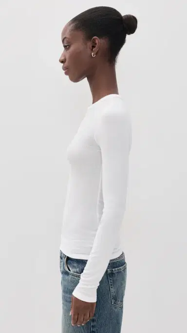 Faherty Featherweight Freestyle Layering Crew Tee | Thumbnail 4 Faherty Featherweight Freestyle Layering Crew Tee | Thumbnail 4
