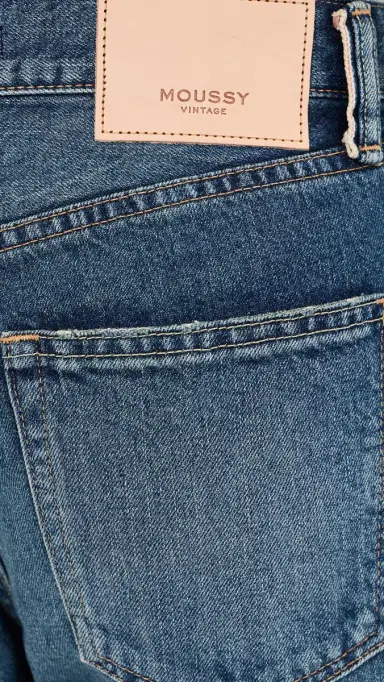 Moussy Vintage Leyden Straight Jeans | Thumbnail 6 Moussy Vintage Leyden Straight Jeans | Thumbnail 6