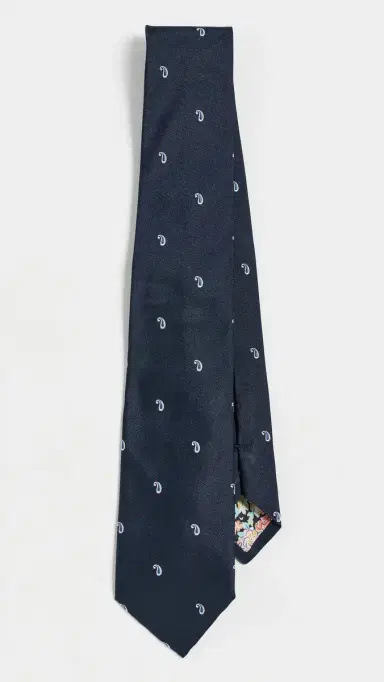 Paul Smith Paisley Tie | Thumbnail 3 Paul Smith Paisley Tie | Thumbnail 3