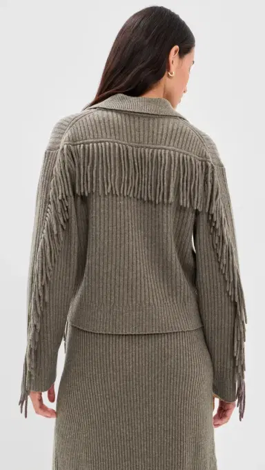 Simkhai Natalia Collared Sweater | Thumbnail 3 Simkhai Natalia Collared Sweater | Thumbnail 3