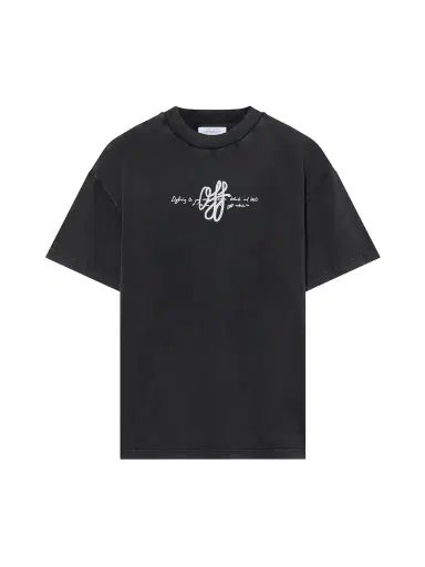 Off-White Stroke Regular T-Shirt | Thumbnail 1 Off-White Stroke Regular T-Shirt | Thumbnail 1
