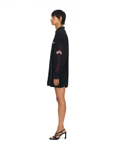Off-White Off White Star Polo Sweatdress | Thumbnail 3 Off-White Off White Star Polo Sweatdress | Thumbnail 3