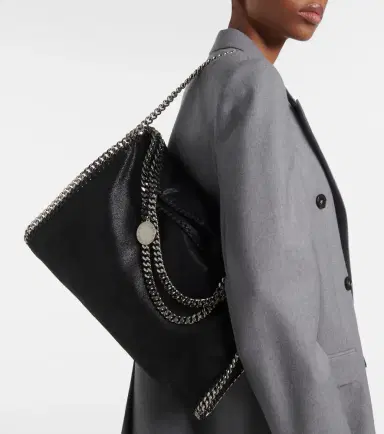 Stella McCartney Falabella Fold Over Small tote | Thumbnail 4 Stella McCartney Falabella Fold Over Small tote | Thumbnail 4