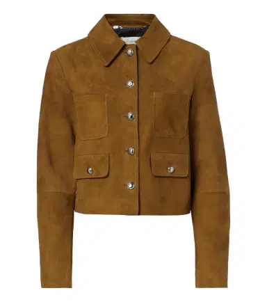 Altuzarra Astley cropped suede jacket | Thumbnail 1 Altuzarra Astley cropped suede jacket | Thumbnail 1