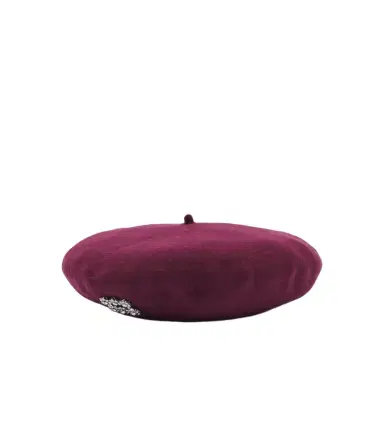 Roger Vivier Crystal-embellished wool beret | Thumbnail 1 Roger Vivier Crystal-embellished wool beret | Thumbnail 1