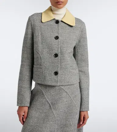 Proenza Schouler Gaella wool-blend jacket | Thumbnail 4 Proenza Schouler Gaella wool-blend jacket | Thumbnail 4