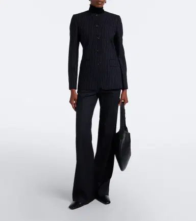 Nili Lotan Bethany pinstriped wool flared pants | Thumbnail 2 Nili Lotan Bethany pinstriped wool flared pants | Thumbnail 2
