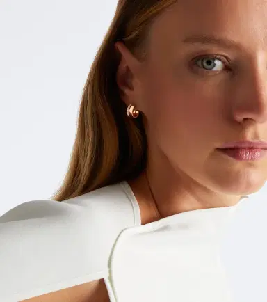Repossi Berbere 18kt rose gold single hoop earring with diamonds | Thumbnail 2 Repossi Berbere 18kt rose gold single hoop earring with diamonds | Thumbnail 2