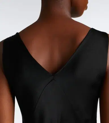 Max Mara Elegante satin gown | Thumbnail 6 Max Mara Elegante satin gown | Thumbnail 6