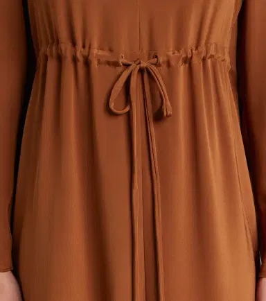 Max Mara Silk satin midi dress | Thumbnail 2 Max Mara Silk satin midi dress | Thumbnail 2