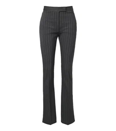 Sportmax Pinstriped wool-blend flared pants | Thumbnail 1 Sportmax Pinstriped wool-blend flared pants | Thumbnail 1