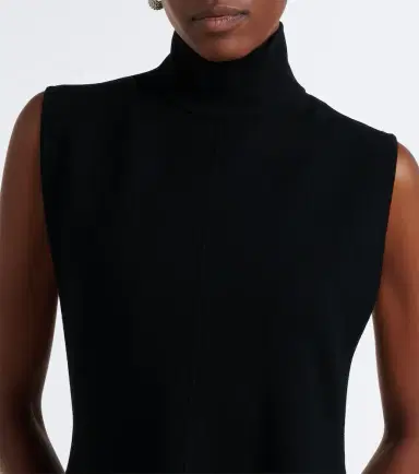 Sportmax Turtleneck tiered maxi dress | Thumbnail 5 Sportmax Turtleneck tiered maxi dress | Thumbnail 5