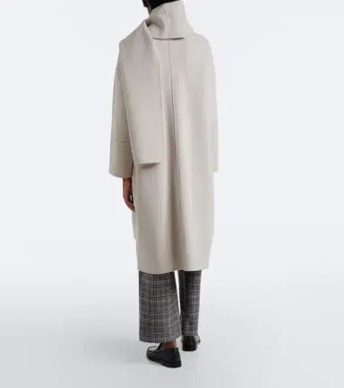 'S Max Mara 'S Max Mara Scarf-detail virgin wool coat | Thumbnail 4 'S Max Mara 'S Max Mara Scarf-detail virgin wool coat | Thumbnail 4