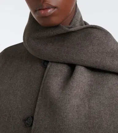 'S Max Mara 'S Max Mara Scarf-detail wool jacket | Thumbnail 3 'S Max Mara 'S Max Mara Scarf-detail wool jacket | Thumbnail 3