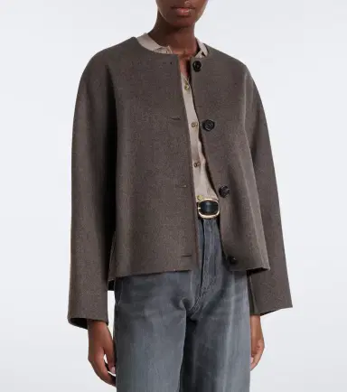 'S Max Mara 'S Max Mara Scarf-detail wool jacket | Thumbnail 4 'S Max Mara 'S Max Mara Scarf-detail wool jacket | Thumbnail 4