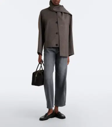 'S Max Mara 'S Max Mara Scarf-detail wool jacket | Thumbnail 5 'S Max Mara 'S Max Mara Scarf-detail wool jacket | Thumbnail 5