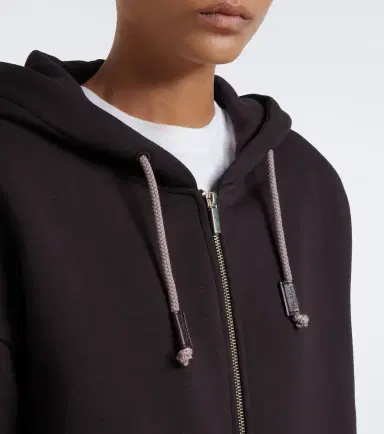'S Max Mara 'S Max Mara Cotton-blend zip-up hoodie | Thumbnail 2 'S Max Mara 'S Max Mara Cotton-blend zip-up hoodie | Thumbnail 2