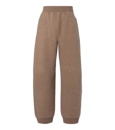 Max Mara Wool and cashmere-blend barrel-leg pants | Thumbnail 1 Max Mara Wool and cashmere-blend barrel-leg pants | Thumbnail 1