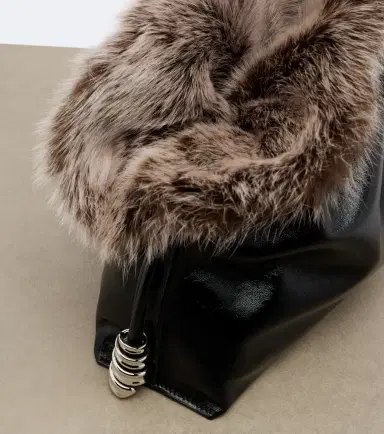 Loewe Flamenco Medium leather clutch | Thumbnail 4 Loewe Flamenco Medium leather clutch | Thumbnail 4